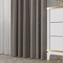 SYBILLA Tkanina na zasłony, wys. 320cm, kolor 112 szary 065551/TDP/112/000320/1