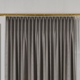 SYBILLA Tkanina na zasłony, wys. 320cm, kolor 112 szary 065551/TDP/112/000320/1