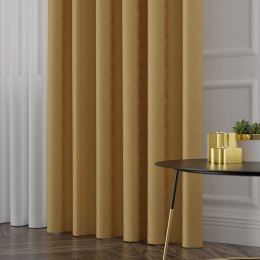 SYBILLA Tkanina na zasłony, wys. 320cm, kolor 113 żółty; złoty 065551/TDP/113/000320/1