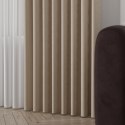 SYBILLA Tkanina na zasłony, wys. 320cm, kolor 114 ciemny kremowy 065551/TDP/114/000320/1