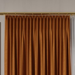 SYBILLA Tkanina na zasłony, wys. 320cm, kolor 137 pomarańczowy 065551/TDP/137/000320/1