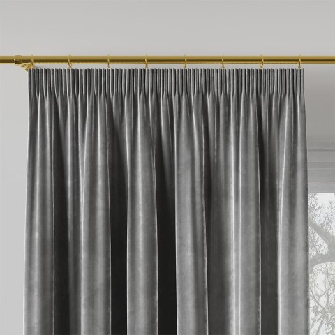 VELVI Tkanina na zasłony, wys. 300cm, kolor 006 ciemny szary; antracytowy VELVI0/TDP/006/000300/1 VELVI Tkanina na zasłony, wys. 300cm, kolor 006 ciemny szary; antracytowy VELVI0/TDP/006/000300/1