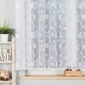 Firanka żakardowa ze wzorem po całości, wys. 150cm, kolor biały 107099/000/001/000150/1