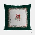 JARZĘBINA Poszewka dekoracyjna VELVET, 40x40cm, kolor zielony P00164/POP/001/040040/1 JARZĘBINA Poszewka dekoracyjna VELVET, 40x40cm, kolor zielony P00164/POP/001/040040/1