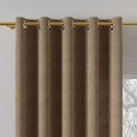 MILAS SOFT Tkanina na zasłony, wys. 300cm, kolor 007 ciemny kawowy MILAS1/000/007/000300/1
