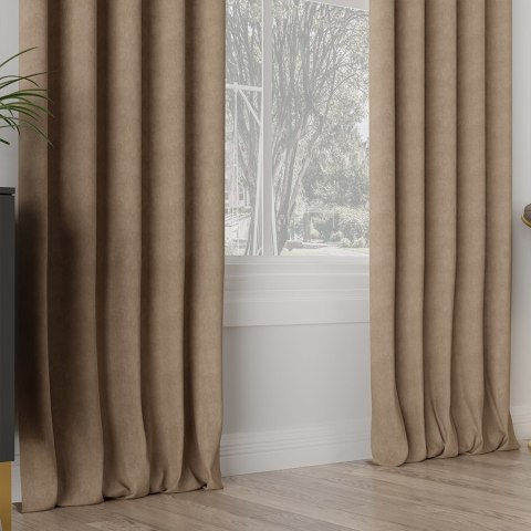 MILAS SOFT Tkanina na zasłony, wys. 300cm, kolor 007 ciemny kawowy MILAS1/000/007/000300/1 MILAS SOFT Tkanina na zasłony, wys. 300cm, kolor 007 ciemny kawowy MILAS1/000/007/000300/1