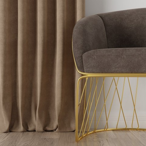MILAS SOFT Tkanina na zasłony, wys. 300cm, kolor 007 ciemny kawowy MILAS1/000/007/000300/1 MILAS SOFT Tkanina na zasłony, wys. 300cm, kolor 007 ciemny kawowy MILAS1/000/007/000300/1