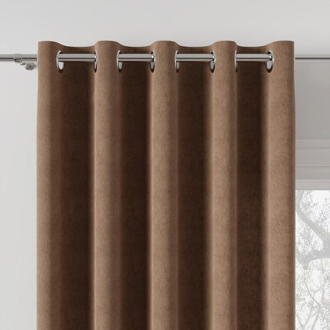 MILAS SOFT Tkanina na zasłony, wys. 300cm, kolor 008 ciepły brązowy MILAS1/000/008/000300/1 MILAS SOFT Tkanina na zasłony, wys. 300cm, kolor 008 ciepły brązowy MILAS1/000/008/000300/1