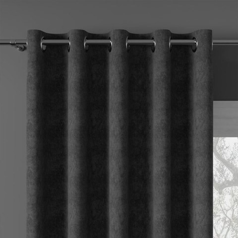MILAS SOFT Tkanina na zasłony, wys. 300cm, kolor 800 ciepły grafitowy MILAS1/000/800/000300/1 MILAS SOFT Tkanina na zasłony, wys. 300cm, kolor 800 ciepły grafitowy MILAS1/000/800/000300/1