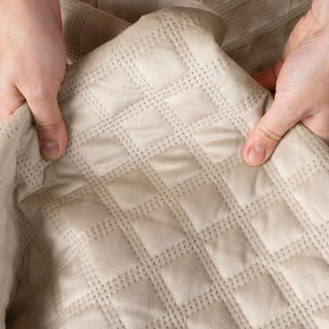 VELVI Narzuta dekoracyjna, 170x210cm, kolor 003 jasny beżowy VELVI0/NAP/003/170210/1 VELVI Narzuta dekoracyjna, 170x210cm, kolor 003 jasny beżowy VELVI0/NAP/003/170210/1