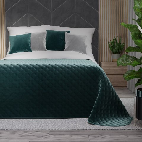 VELVI Narzuta dekoracyjna, 170x210cm, kolor 008 ciemny turkusowy; petrol VELVI0/NAP/008/170210/1 VELVI Narzuta dekoracyjna, 170x210cm, kolor 008 ciemny turkusowy; petrol VELVI0/NAP/008/170210/1
