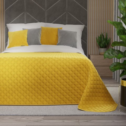VELVI Narzuta dekoracyjna, 170x210cm, kolor 009 żółty VELVI0/NAP/009/170210/1 VELVI Narzuta dekoracyjna, 170x210cm, kolor 009 żółty VELVI0/NAP/009/170210/1