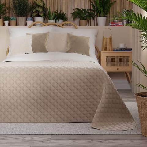 VELVI Narzuta dekoracyjna, 170x210cm, kolor 015 ciemny kremowy VELVI0/NAP/015/170210/1 VELVI Narzuta dekoracyjna, 170x210cm, kolor 015 ciemny kremowy VELVI0/NAP/015/170210/1