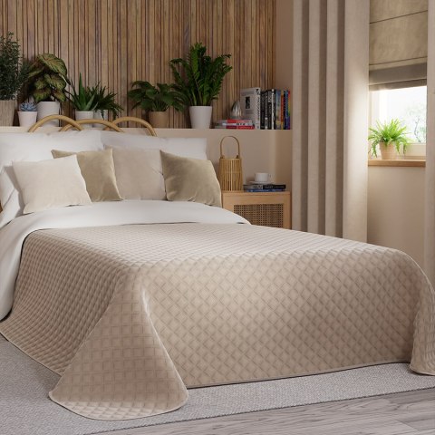 VELVI Narzuta dekoracyjna, 170x210cm, kolor 015 ciemny kremowy VELVI0/NAP/015/170210/1 VELVI Narzuta dekoracyjna, 170x210cm, kolor 015 ciemny kremowy VELVI0/NAP/015/170210/1
