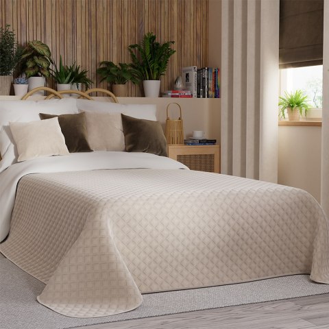 VELVI Narzuta dekoracyjna, 170x210cm, kolor 016 kremowy VELVI0/NAP/016/170210/1 VELVI Narzuta dekoracyjna, 170x210cm, kolor 016 kremowy VELVI0/NAP/016/170210/1