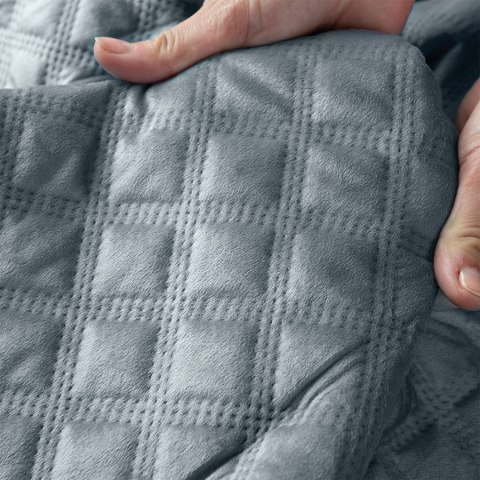 VELVI Narzuta dekoracyjna, 170x210cm, kolor 063 niebieski VELVI0/NAP/063/170210/1 VELVI Narzuta dekoracyjna, 170x210cm, kolor 063 niebieski VELVI0/NAP/063/170210/1