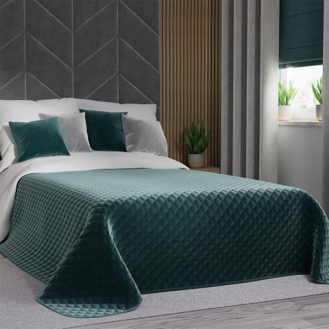 VELVI Narzuta dekoracyjna, 220x240cm, kolor 008 ciemny turkusowy; petrol VELVI0/NAP/008/220240/1 VELVI Narzuta dekoracyjna, 220x240cm, kolor 008 ciemny turkusowy; petrol VELVI0/NAP/008/220240/1