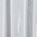 Firanka fantazyjna ze wzorem po całości z ołowianką, wys. 160cm, kolor 002 biały z szarym i beżowym 024934/OLO/002/000160/1