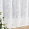 Zazdrostka haftowana panelowa na batyście, wys. 90cm, kolor biały 044224/420/001/000090/1