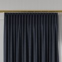 MANUEL Tkanina na zasłony, wys. 300cm, kolor 780 granatowy TD0016/TDP/780/000300/1