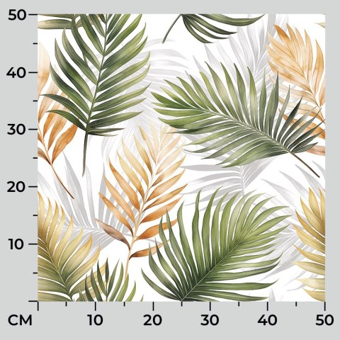 PALMA Tkanina na zasłony typu MILAS, szer. 150cm, kolor zielony D00174/MIL/001/150000/1