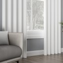 DONA Tkanina na zasłony typu dimout/blackout, wys. 280cm, kolor 001 biały TD0015/TDP/001/000280/1
