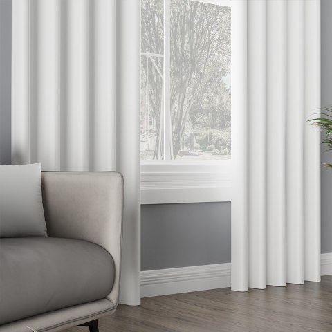 DONA Tkanina na zasłony typu dimout/blackout, wys. 280cm, kolor 001 biały TD0015/TDP/001/000280/1 DONA Tkanina na zasłony typu dimout/blackout, wys. 280cm, kolor 001 biały TD0015/TDP/001/000280/1