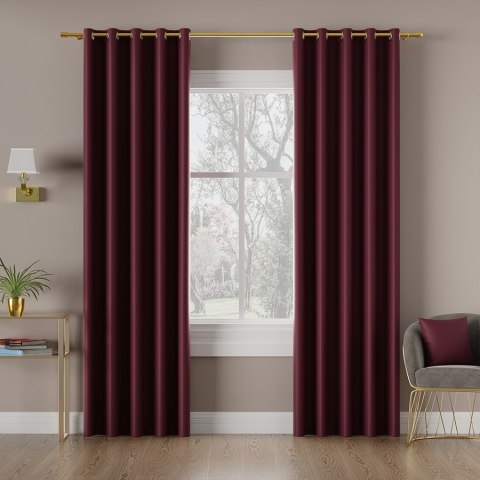 DONA Tkanina na zasłony typu dimout/blackout, wys. 280cm, kolor 011 winny TD0015/TDP/011/000280/1 DONA Tkanina na zasłony typu dimout/blackout, wys. 280cm, kolor 011 winny TD0015/TDP/011/000280/1