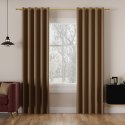 DONA Tkanina na zasłony typu dimout/blackout, wys. 280cm, kolor 053 ciemny camelowy TD0015/TDP/053/000280/1