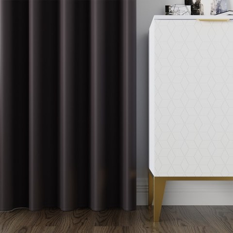 DONA Tkanina na zasłony typu dimout/blackout, wys. 280cm, kolor 144 ciemny chłodny brązowy TD0015/TDP/144/000280/1 DONA Tkanina na zasłony typu dimout/blackout, wys. 280cm, kolor 144 ciemny chłodny brązowy TD0015/TDP/144/000280/1