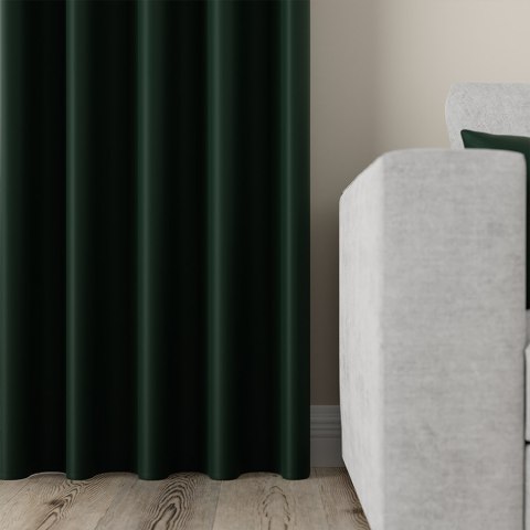 DONA Tkanina na zasłony typu dimout/blackout, wys. 280cm, kolor 223 zielony butelkowy TD0015/TDP/223/000280/1 DONA Tkanina na zasłony typu dimout/blackout, wys. 280cm, kolor 223 zielony butelkowy TD0015/TDP/223/000280/1