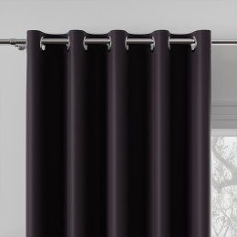 DONA Tkanina na zasłony typu dimout/blackout, wys. 280cm, kolor 226 śliwkowy fioletowy TD0015/TDP/226/000280/1