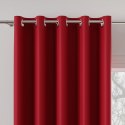 DONA Tkanina na zasłony typu dimout/blackout, wys. 280cm, kolor 610 czerwony TD0015/TDP/610/000280/1