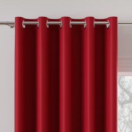 DONA Tkanina na zasłony typu dimout/blackout, wys. 280cm, kolor 610 czerwony TD0015/TDP/610/000280/1