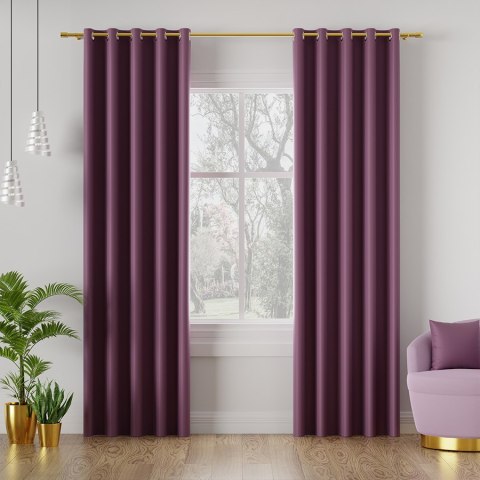 DONA Tkanina na zasłony typu dimout/blackout, wys. 280cm, kolor 821 jagodowy TD0015/TDP/821/000280/1 DONA Tkanina na zasłony typu dimout/blackout, wys. 280cm, kolor 821 jagodowy TD0015/TDP/821/000280/1