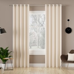 DONA Tkanina na zasłony typu dimout/blackout, wys. 280cm, kolor 830 kremowy TD0015/TDP/830/000280/1