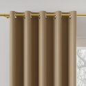 DONA Tkanina na zasłony typu dimout/blackout, wys. 280cm, kolor 832 camelowy TD0015/TDP/832/000280/1