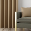 DONA Tkanina na zasłony typu dimout/blackout, wys. 280cm, kolor 832 camelowy TD0015/TDP/832/000280/1