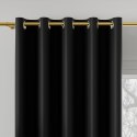DONA Tkanina na zasłony typu dimout/blackout, wys. 280cm, kolor 846 czarny TD0015/TDP/846/000280/1