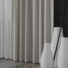 NELIA Tkanina na zasłony typu dimout/blackout, wys. 320cm, kolor 053 kremowy 065553/TDP/053/000320/1