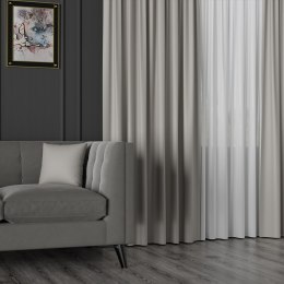 NELIA Tkanina na zasłony typu dimout/blackout, wys. 320cm, kolor 053 kremowy 065553/TDP/053/000320/1