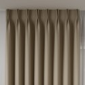 NELIA Tkanina na zasłony typu dimout/blackout, wys. 320cm, kolor 057 ciepły jasny brązowy 065553/TDP/057/000320/1