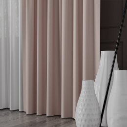 NELIA Tkanina na zasłony typu dimout/blackout, wys. 320cm, kolor 060 pastelowy różowy 065553/TDP/060/000320/1
