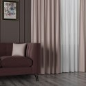 NELIA Tkanina na zasłony typu dimout/blackout, wys. 320cm, kolor 060 pastelowy różowy 065553/TDP/060/000320/1
