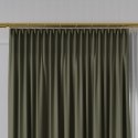 NELIA Tkanina na zasłony typu dimout/blackout, wys. 320cm, kolor 066 ciemny zielony 065553/TDP/066/000320/1