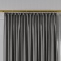 NELIA Tkanina na zasłony typu dimout/blackout, wys. 320cm, kolor 073 szary 065553/TDP/073/000320/1