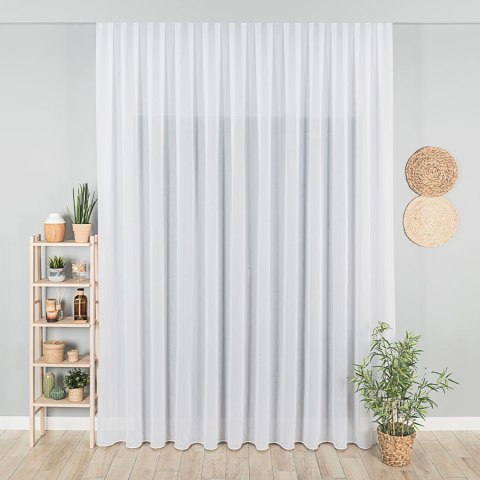 Firanka fantazyjna trudnopalna z ołowianką, wys. 300cm, kolor biały BATIS0/FRE/001/000300/1 Firanka fantazyjna trudnopalna z ołowianką, wys. 300cm, kolor biały BATIS0/FRE/001/000300/1