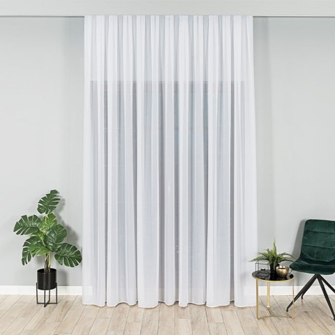 Firanka z ołowianką, wys. 300cm, kolor biały 170599/OLO/001/000300/1 Firanka z ołowianką, wys. 300cm, kolor biały 170599/OLO/001/000300/1