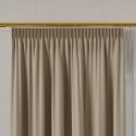 NELIA Tkanina na zasłony typu dimout/blackout, wys. 320cm, kolor 059 ciemny beżowy 065553/TDP/059/000320/1