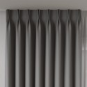 NELIA Tkanina na zasłony typu dimout/blackout, wys. 320cm, kolor 061 jasny szary 065553/TDP/061/000320/1